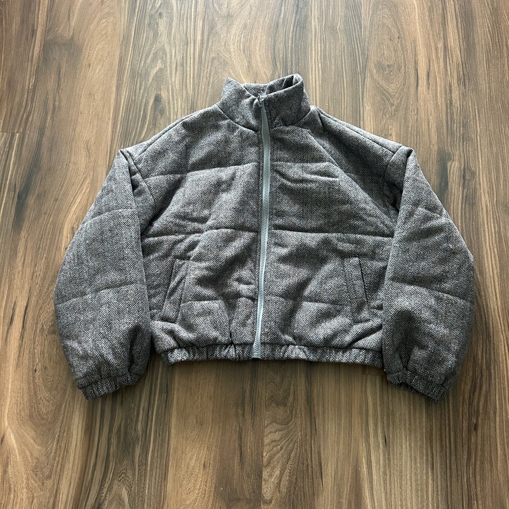 Grey Bandit Cropped Jacket
